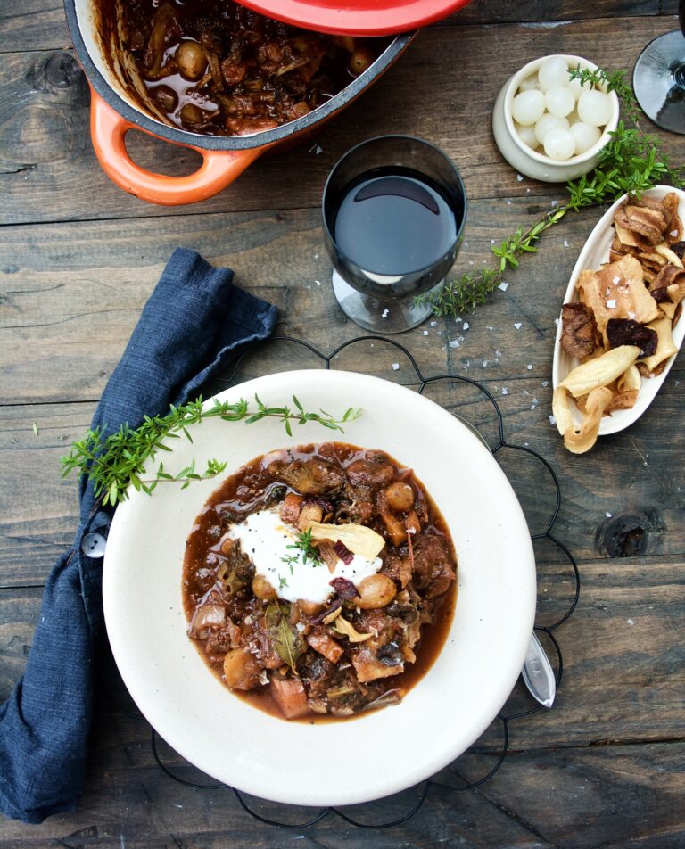 Bouf bourgon, Boeuf bourgogne, Boeuf à la Bourgogne, Burgundisk kalops…..en böff alltså.