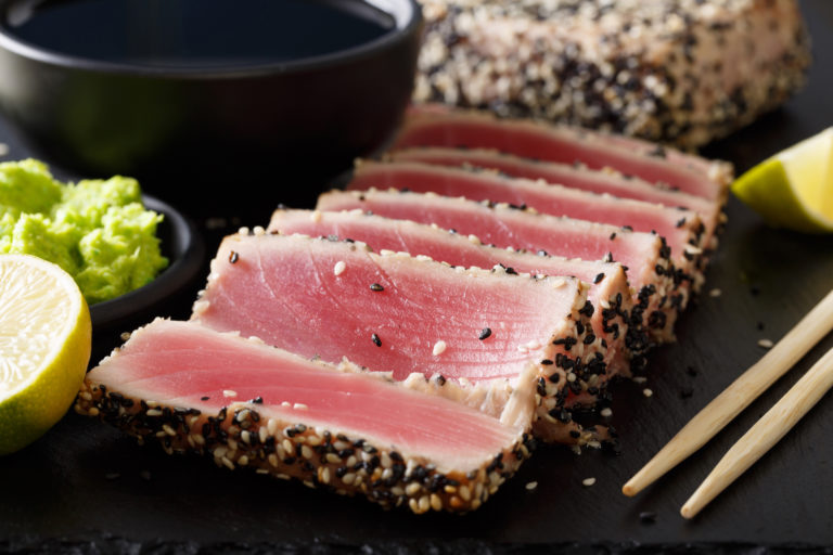 Halstrad tonfisk och den perfekta kärnan