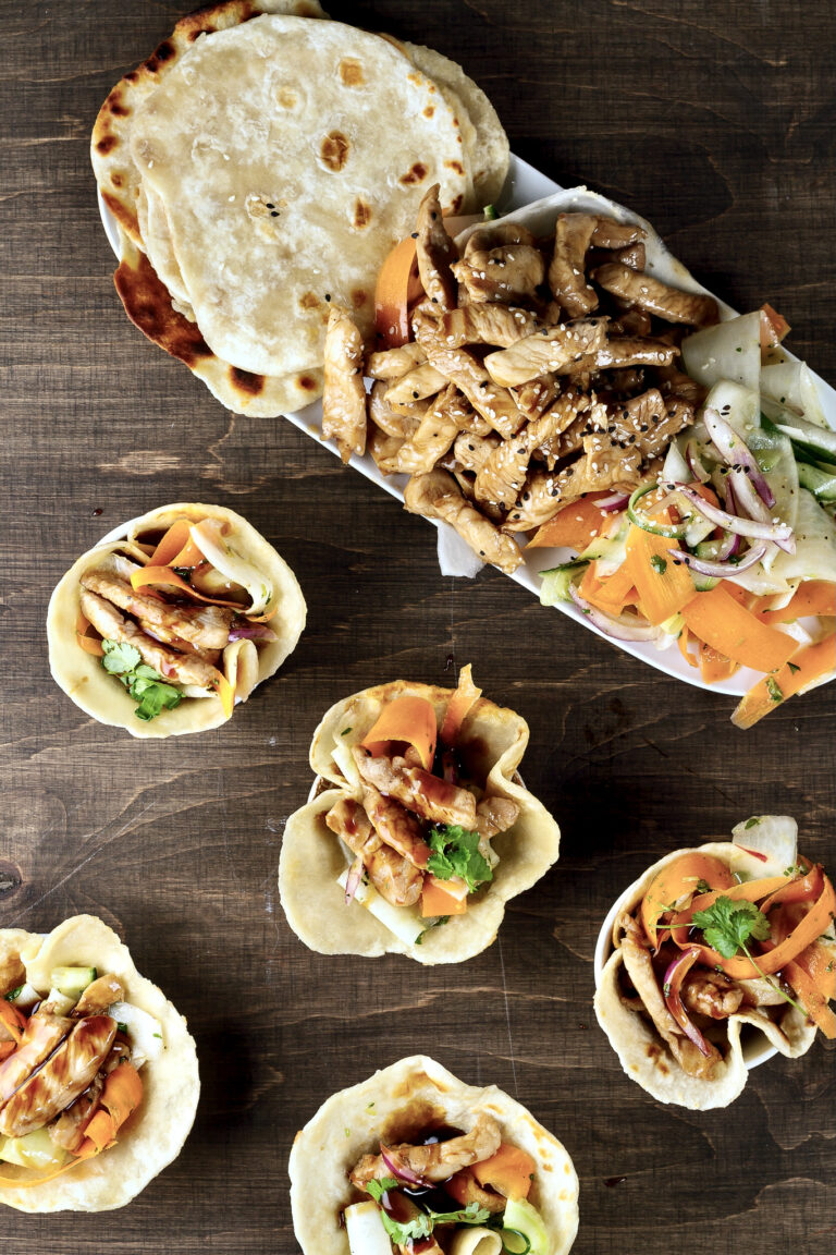 Kinatacos med hoisinfläsk