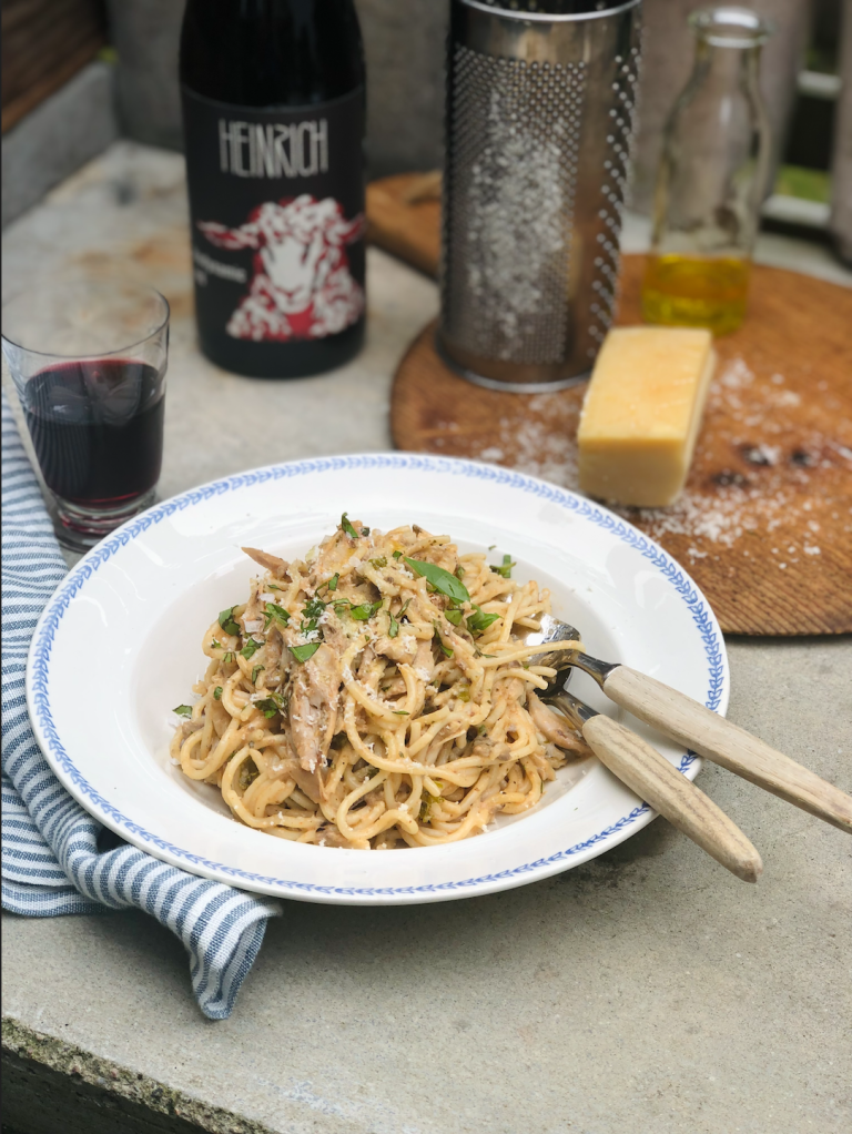 Pasta ALFREDO med kyckling