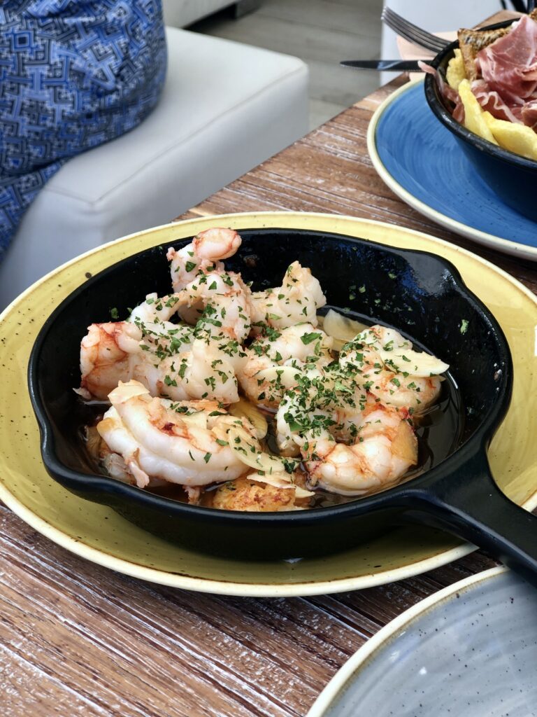 Gambas al ajillo