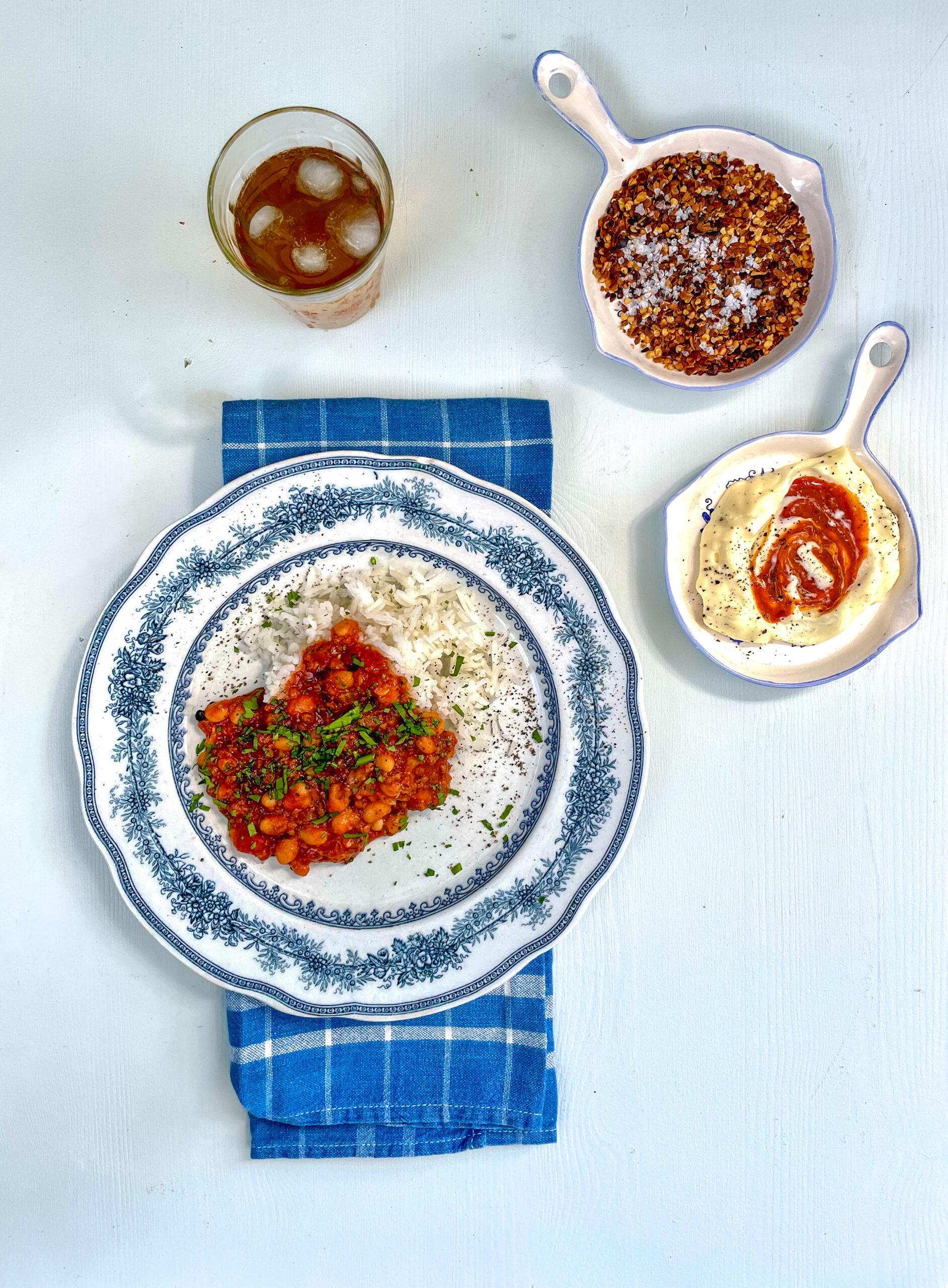 Chili con carne på vildsvinsfärs