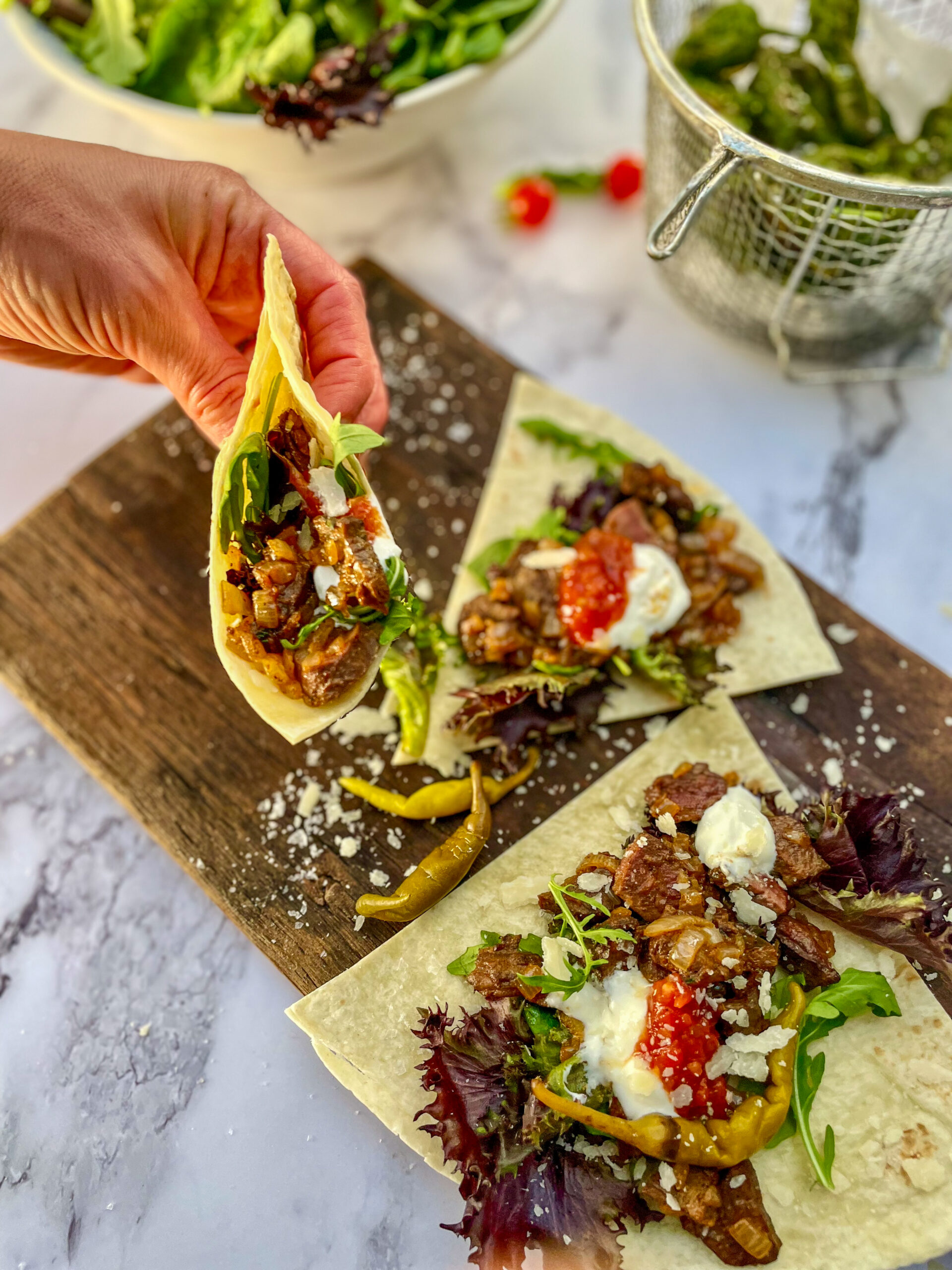 TACO MED VILDAND