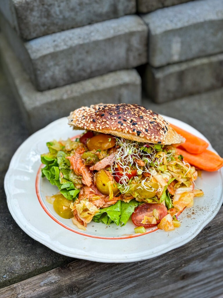 Tonfiskmacka med kimchi